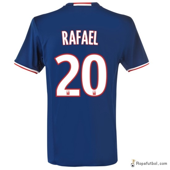 Camiseta Lyon Replica Segunda Ropa Rafael 2016/17 Azul